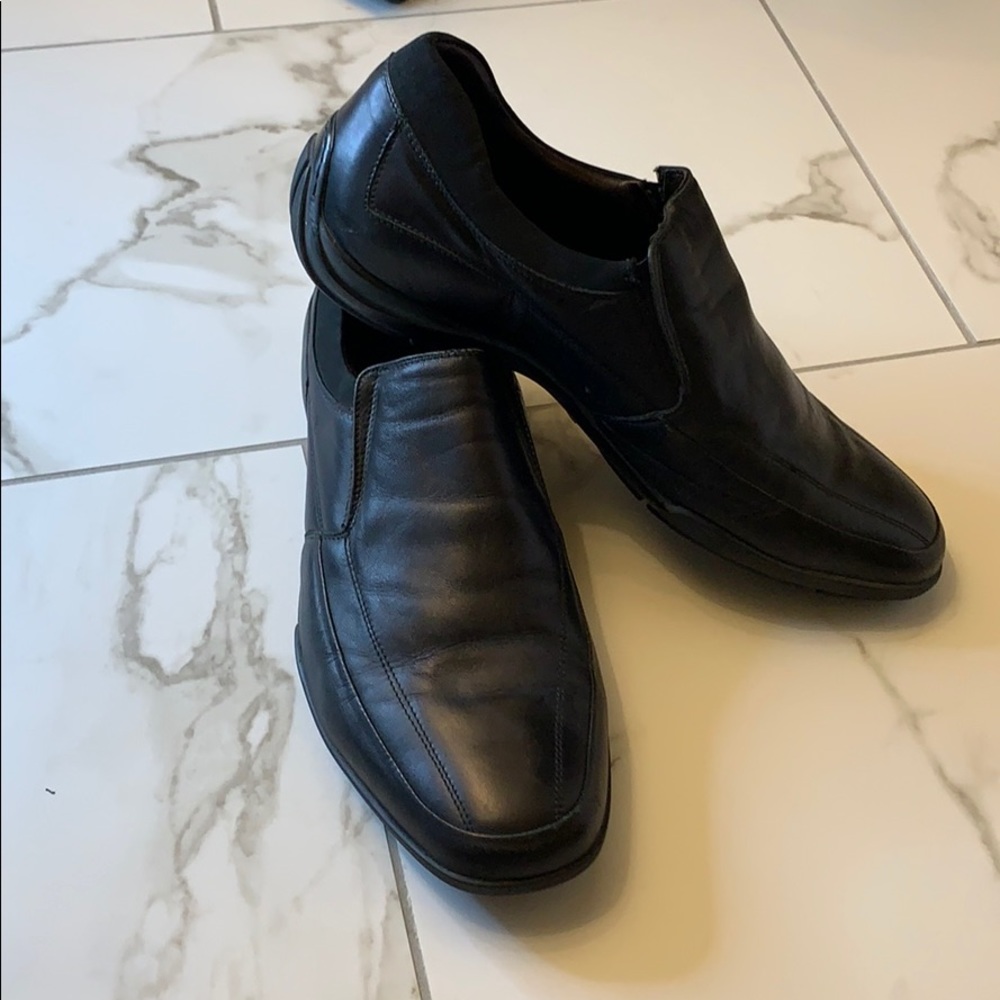 Bruno Magli slip on leather luxury shoes